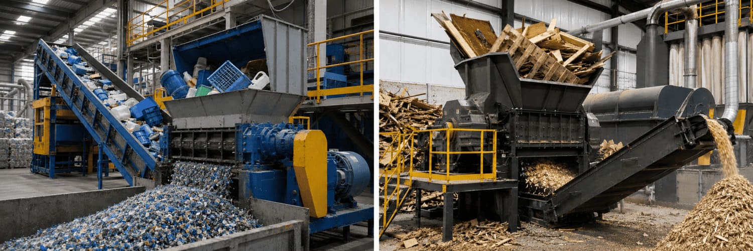 High toughness alloy steel single shaft shredder square knives