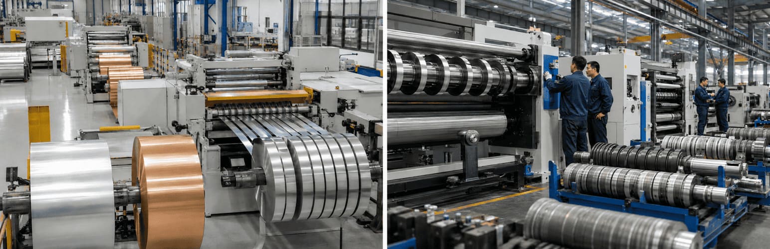 High precision multigroove multiedge bottom slitter rotary blade